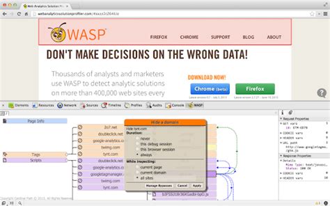 wasp inspector|wasp web analytics.